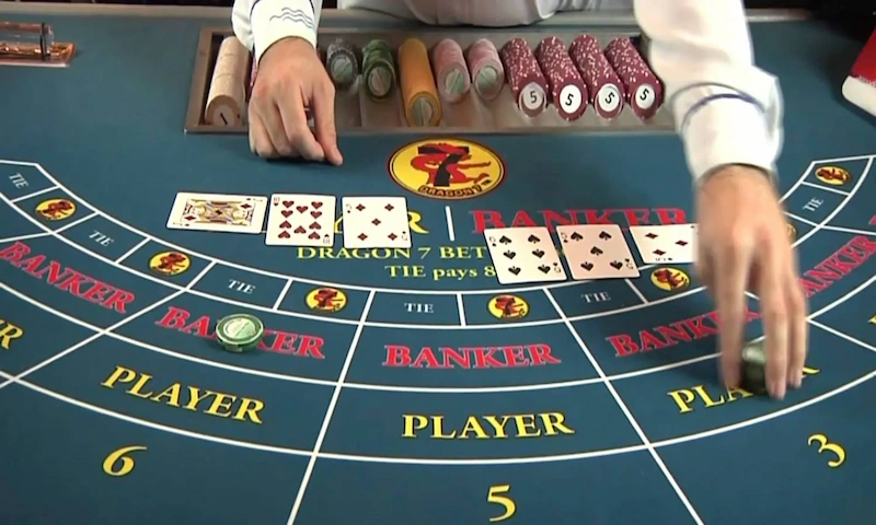 How to Play Baccarat - Third Card Rules Baccarat Deluxe