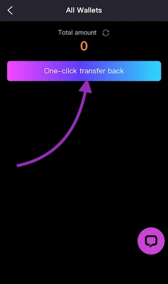 Click "One Click Transfer Back"